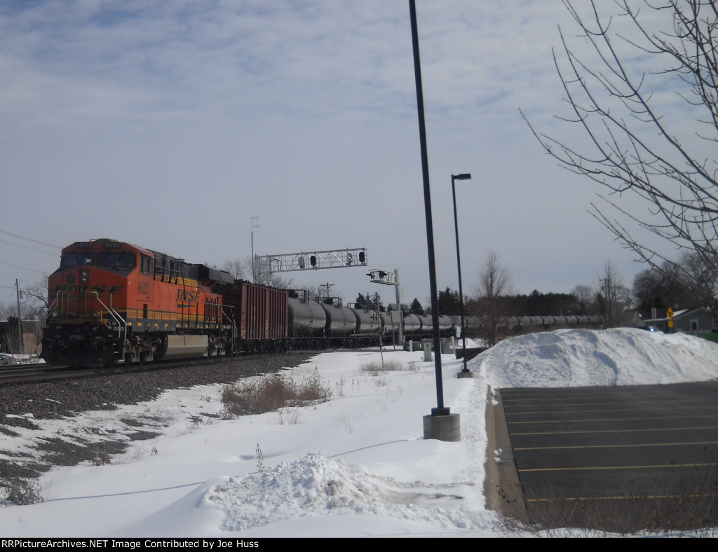 BNSF 6620 DPU